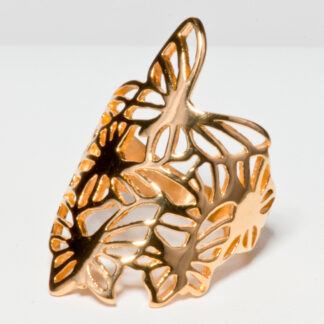 Anillo de Acero Inoxidable Mariposas - Modelo AX013 4
