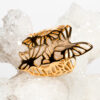 Anillo de Acero Inoxidable Mariposas - Modelo AX013 5