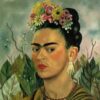 Frida Kahlo con Flores