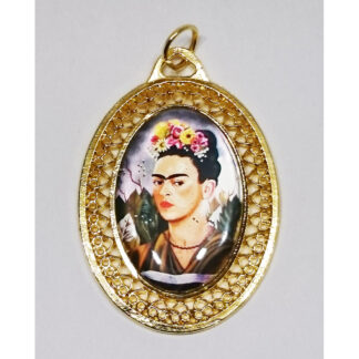 Gargantilla oro 14k Frida Kahlo Modelo C029 Gossip Collection 1